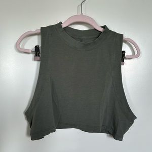 Lululemon All Yours Boyfriend Crop Tank